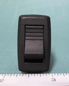 JUDCO SPDT ON-ON Panel Snap-In Black Rocker Switch 125VAC-16A 14VDC-10A JR-731-2 - Picture 1 of 4