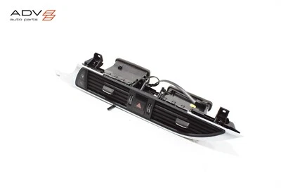 Audi A6 S6 2016-2018 tablero central aire acondicionado rejilla de ventilación con interruptor de peligro OEM Foto 1 de 4