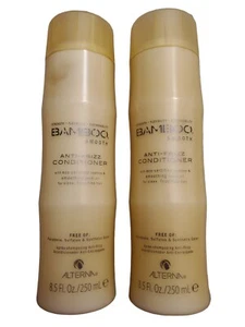 Alterna Bamboo Smooth Anti-Frizz Conditioner 8.5 - Lot of 2 Sulfate Paraben Free - Picture 1 of 3