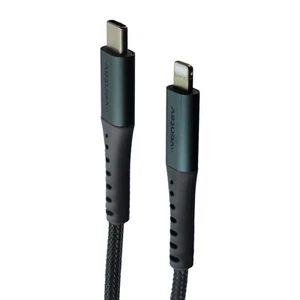 Ventev Chargeur Synchroniseur (10ft) Usb-C À 8-Pin Câble pour Iphones - Acier - Photo 1 sur 1