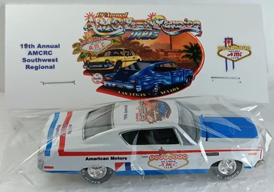 JOHNNY LIGHTNING 30 ANIVERSARIO 1970 AMC REBEL MACHINE Car Show Personalizado Foto 1 de 4