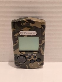 SEGA Dreamcast Camouflage VMU Visual Memory Unit Japan Import US Seller
