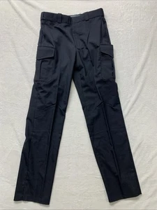 Blauer 8565T Tactical Police Pants 35 reg Dark Navy Side Pocket Wool Blend New - Picture 1 of 10
