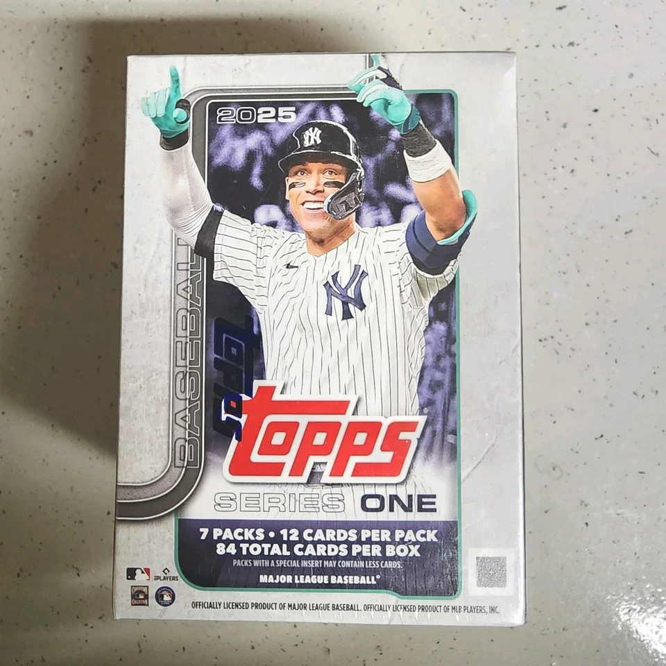 2025 Topps Series 1 Baseball - Factory - Value Box - 7 Packs of 12 Cards