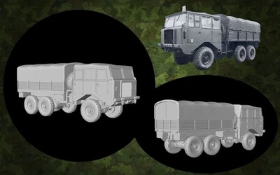 Kit maqueta para montar y pintar - Vehículo militar -  Berliet GBU 15  . - Immagine 1 di 2