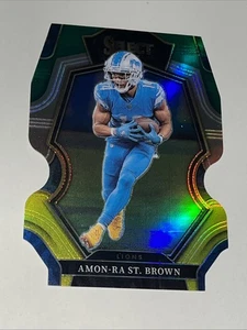 2023 Panini Select Die Cut Amon-Ra St. Brown  - Picture 1 of 2