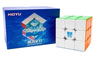 MoYu WeiLong 3x3 V11 (Magnetic, Ball-Core, UV Coated) Speed Cube (OFFICIAL USA V - Picture 1 of 18