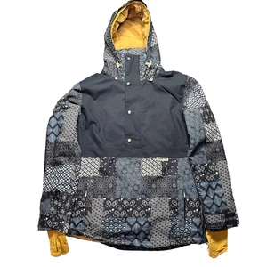 Chaqueta de Snowboard Airblaster Mujer Mediana Anorak Stay Wild Glacier Series Usada en Excelente Condición - Imagen 1 de 16