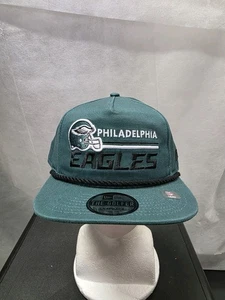 NWS Philadelphia Eagles New Era The Golfer Snapback Hat NFL - Picture 1 of 9