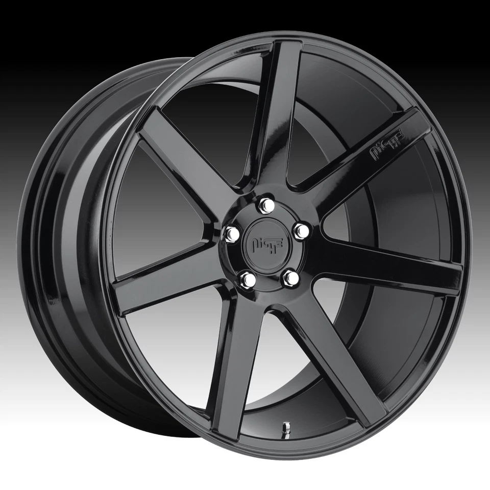4/Nicho M168 Verona Negro Brillante 20x9 5x4,5 35mm (M168209065+35) Foto 1 de 1