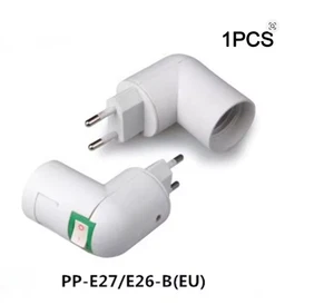 Verstellbare E27 Lampen Birnensockel Fassung Halter 360 Grad Birne Adapter Stecker - Bild 1 von 1