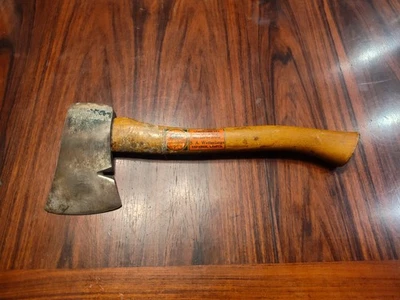 Swedish Wetterling SAW Stamped Drop Forged Sweden Boys Axe Camp Hatchet 1lb 9oz - Изображение 1 из 4