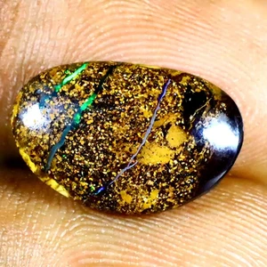 4.32 ct Marvelous Fancy (15.10 x 9.79mm) Natural Australian Boulder Opal - Picture 1 of 2