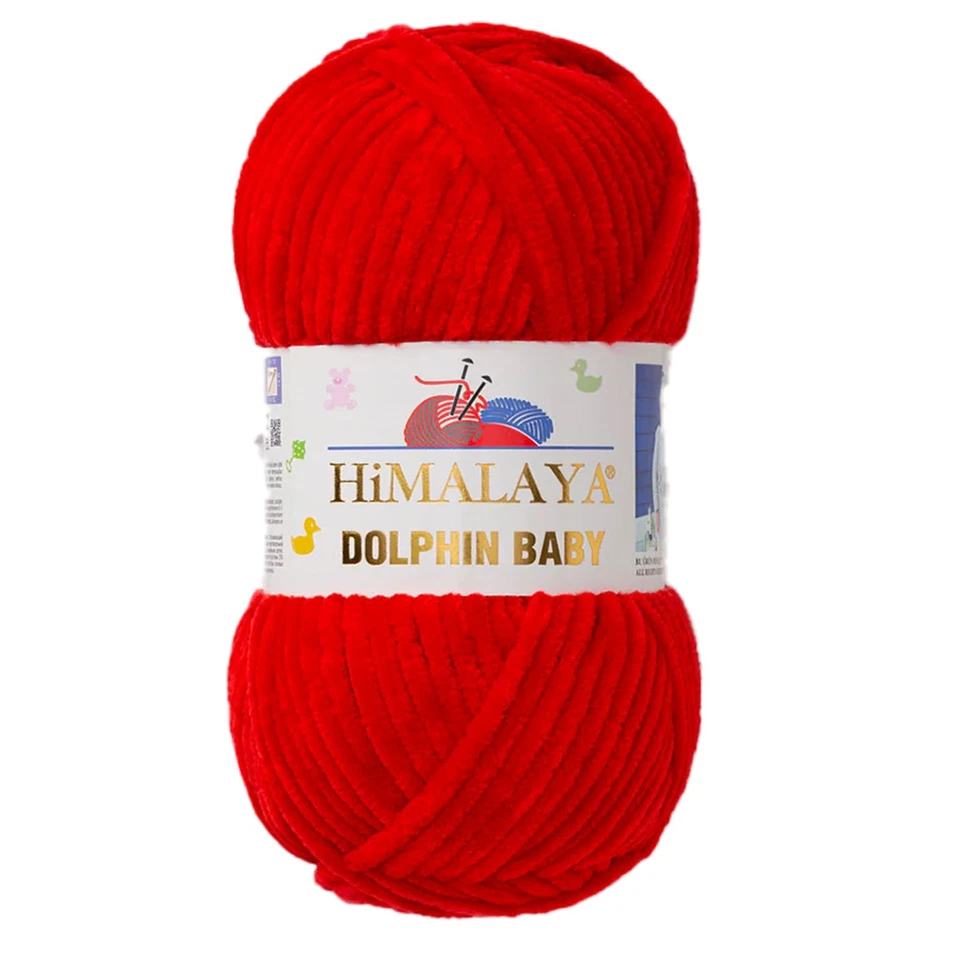 Hilo de chenilla bebé delfín del Himalaya - 100 g (3,5 oz) 120 m - suave súper voluminoso Foto 1 de 1