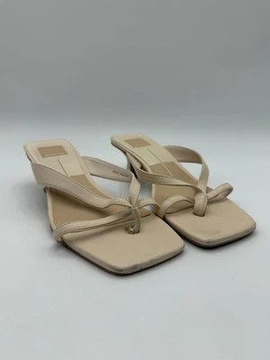 Leather Light Yellow BREVEL Heels by DOLCEVITA (S179) $115 Retail - Image 1 of 4