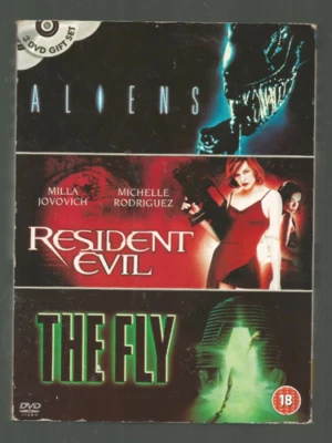 Aliens/Resident Evil/The Fly DVD Sci-Fi & Fantasy (2004) Sigourney Weaver New - Image 1 of 4