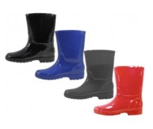 Boy’s Rain Boots Wholesale Lot 24 Pairs Sizes 10-3 - Picture 1 of 1