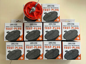 Ips Test-Tite 83593 Plastic Twist-Tite Mechanical Wingnut Test Plug 3" (Qty 10)