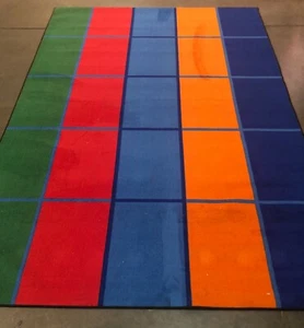Teachers Educational Rug 6’x9’ 25 Each Spot is 14.50" x22.50" - Picture 1 of 1