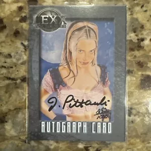 2002 Lexx Dynamic Forces A11 Jeff Pittarreli Autograph Card - Picture 1 of 2
