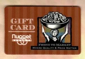 NUGGET MARKETS Fresh to Market ( 2004 ) Gift Card ( $0 ) - Picture 1 of 1