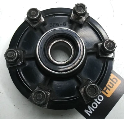 02-03 YAMAHA YZF R1 OEM RUEDA TRASERA PIÑÓN BUJE PORTADOR DE TRANSMISIÓN con TUERCAS Foto 1 de 4