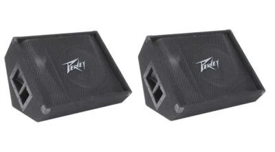 2 Peavey PV15M 15" 2-way 1000-Watt Peak Floor Monitor Speaker w/ Handle - Image 1 of 4