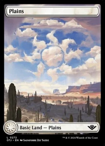 MTG PLAINS 272 EXC - PIANURA - OTJ X EN - MAGIC - Picture 1 of 1