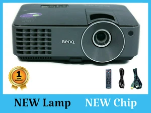 Neu Lampe - Neu Chip BenQ MX520 Projektor DLP Heimkino 1080p HDMI W / Paket - Bild 1 von 6