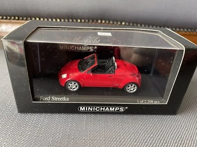MINICHAMPS 1:43 FORD StreetKa 2003 Red - Immagine 1 di 2