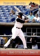 2017 Quad Cities River Bandits Grandstand #3 Rodrigo Ayarza Panama Baseball Card