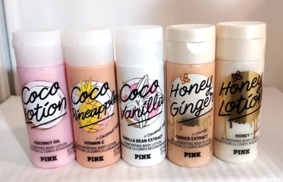 Victoria's Secret PINK Travel Size Flip-Top Body Lotion 3 oz - Choose Your Scent - Image 1 of 3