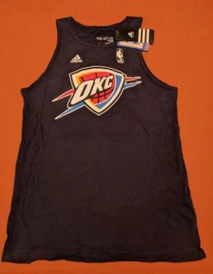 LZ Adidas Boy's Medium Durant OKC Thunder A-Shirt Tank Top Tee T-Shirt NEW N59 - Image 1 of 2