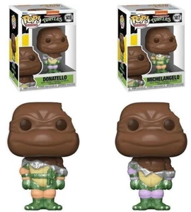 Funko Pop! Teenage Mutant Ninja Turtles Easter Complete Set (2) - In stock now - Picture 1 of 1