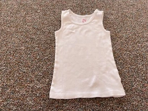 The Children's Place Girls White Tank Top Size 5 - Picture 1 of 3