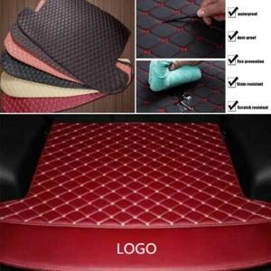 For Mazda 1998-2024 All Models Car Trunk Mats Waterproof Carpets Rear Liner Pads - Picture 1 of 14