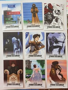 STAR TREK STRANGE NEW WORLDS Art Of Elysian Kingdom 9 Card Set