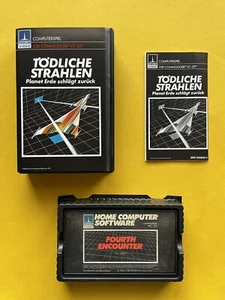TÖDLICHE STRAHLEN VC 20 VIC Spiel OVP Box CIB Commodore 80 Set no C64 Amiga Disk - Bild 1 von 12