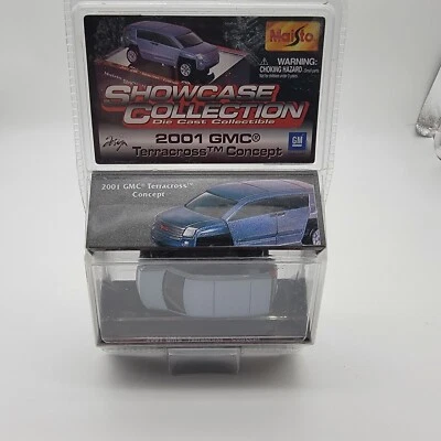Maisto Showcase Collection Blue 2001 GMC Terracross Concept - Image 1 of 4