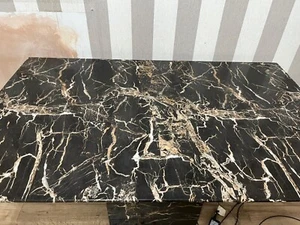 Rectangular Marble Dining Table Used - Picture 1 of 3