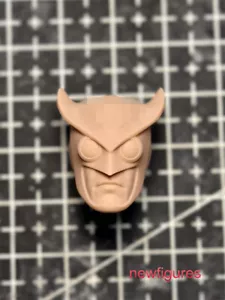 1:3 1:4 1:6 1:12 1:18 Eule Mann Kopf Skulptur passend für 12" 6" 3,75" männliche Figur Körper - Bild 1 von 3