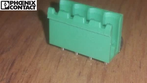 Phoenix Contact MSTBV 2,5/4-G 1753479 4 Way 5mm Terminal Block Header Green Conn - Picture 1 of 6