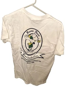 Nueva camiseta vintage de Gildan SizenSmall Chapel Hill Restraunt Rathskeller - Imagen 1 de 2