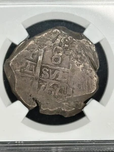 1764P V Y Bolivia 8 Reale NGC VF30 - Picture 1 of 3