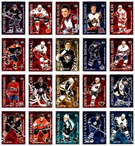 2003-04 PACIFIC HEADS UP PRIME PROSPECTS COMPLETE 20 HOCKEY CARD INSERT LOT RC 