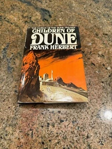 CHILDREN OF DUNE By Frank Herbert 1976 Book Club Edition G 44 Gutter Code HC DJ - Picture 1 of 8