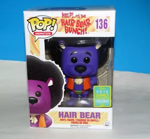 FUNKO POP! HAIR BEAR BUNCH #136 HAIR BEAR (PURPLE 2016 SDCC) VINYL +P/Prot - Picture 1 of 7