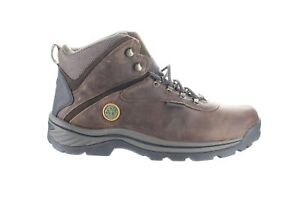 Timberland Mens White Ledge Dark Brown Hiking Boots Size 13 (Wide) (1600939)