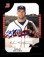 2005 Topps - Kyle Davies - On Card Autograph