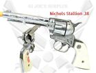 Vintage Nichols Stallion 38 Toy Cap Gun Read Description A6